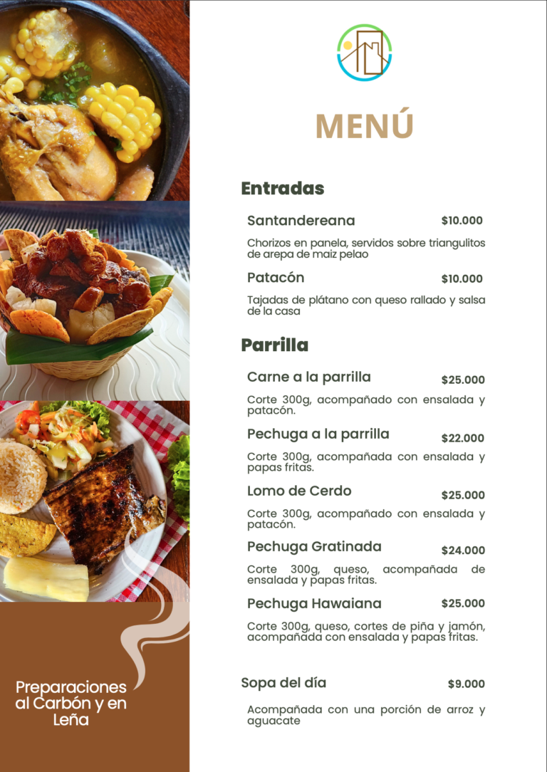 Menú de Día La Fortaleza